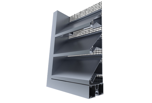 LS100 – Single stage louvre