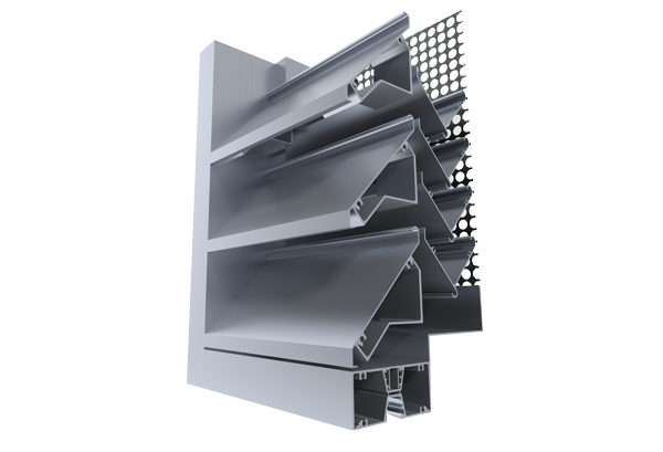 LS200 – Double stage louvre